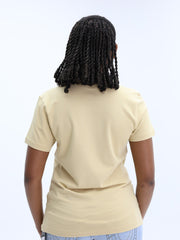 POLO T-SHIRT ASH SS LOGO STONE