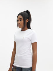 Polo Ladies T-shirt Logo White