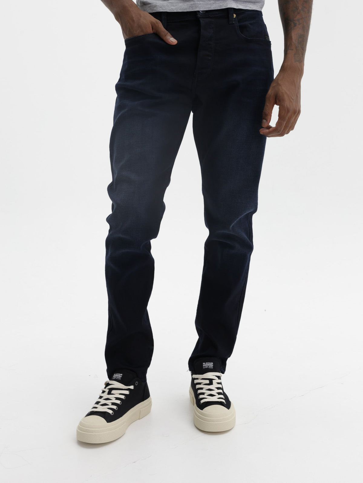 G-STAR JEANS 3301 SLIM DARK AGED