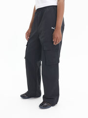 Puma Ladies Cargo Pants Woven Grey