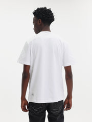 Cutty T-Shirt Skull  Logo White