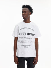 Cutty T-Shirt Multi Stars White