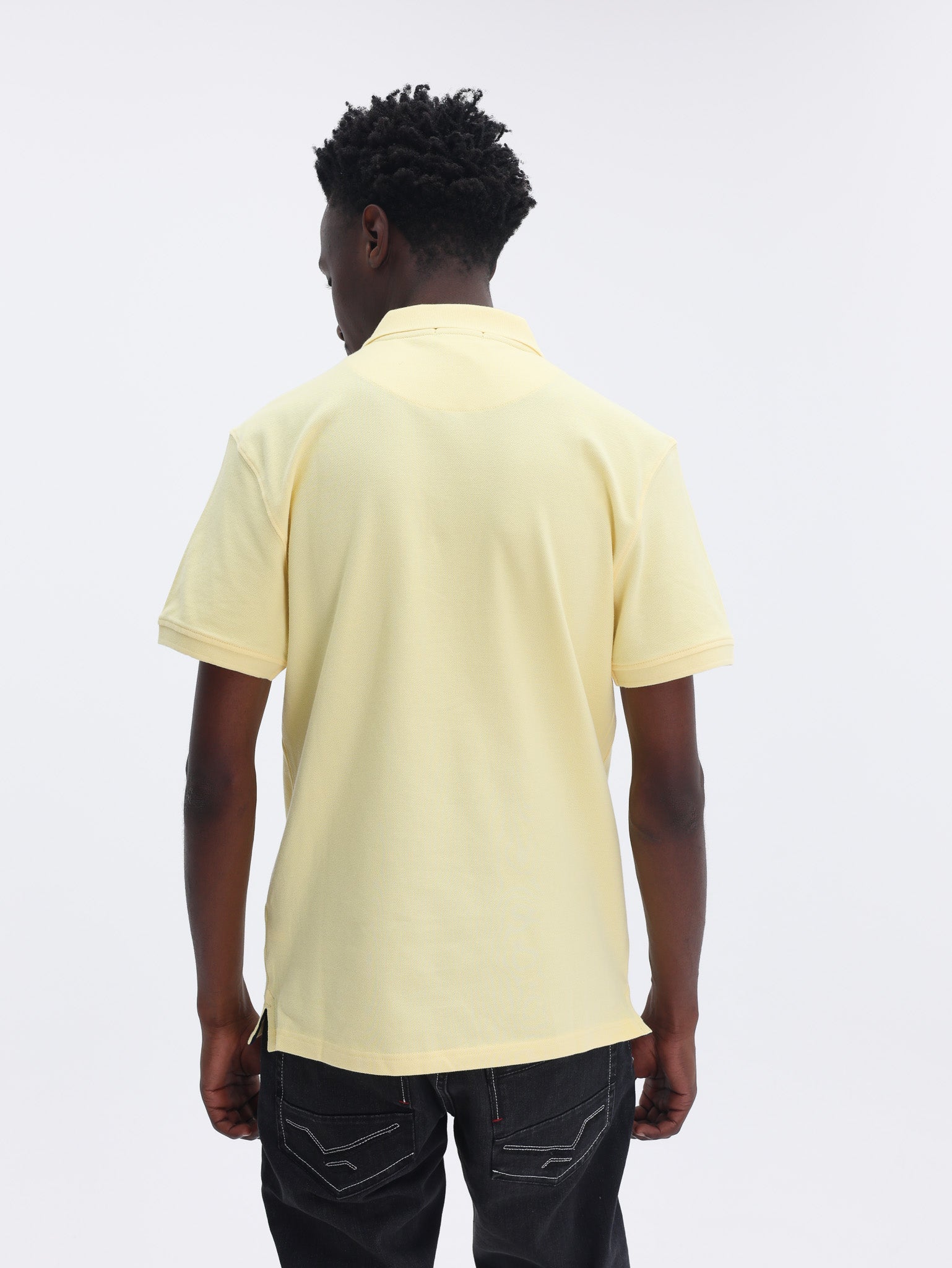Polo Golfer Logo Yellow