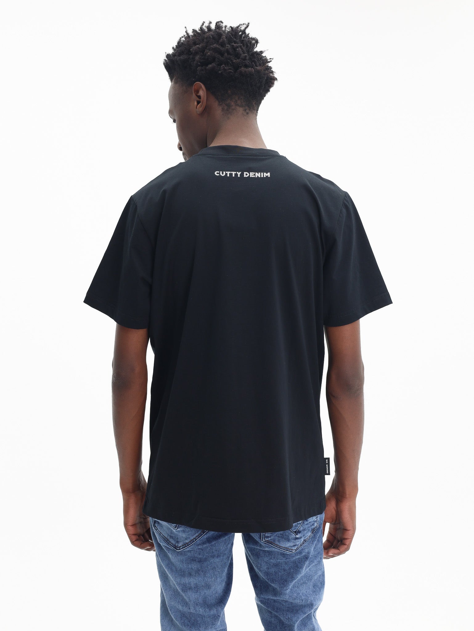 Cutty T-Shirt Tiger Big Logo Black