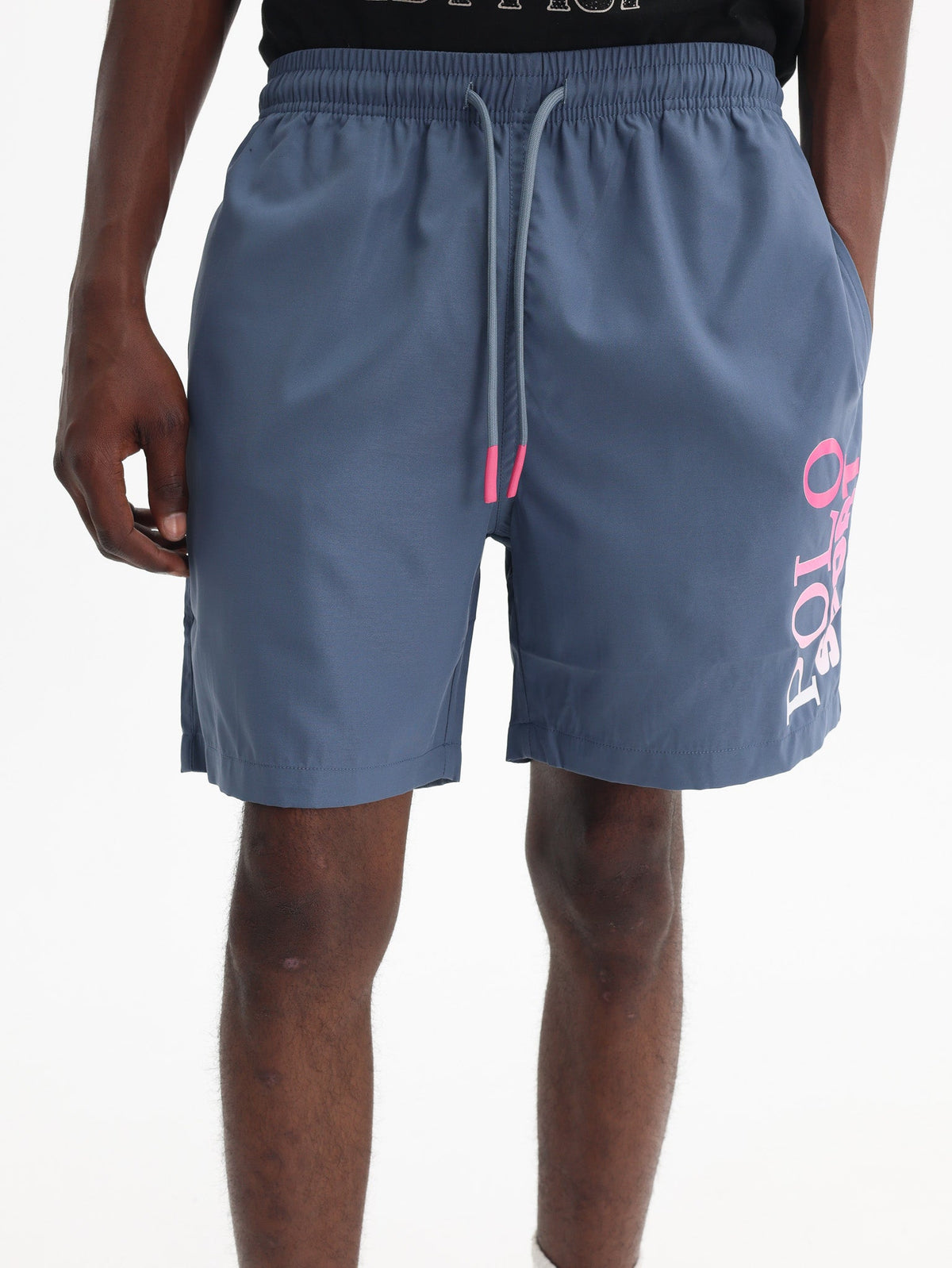 Polo Shorts Sport Beach Blue
