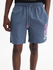 Polo Shorts Sport Beach Blue