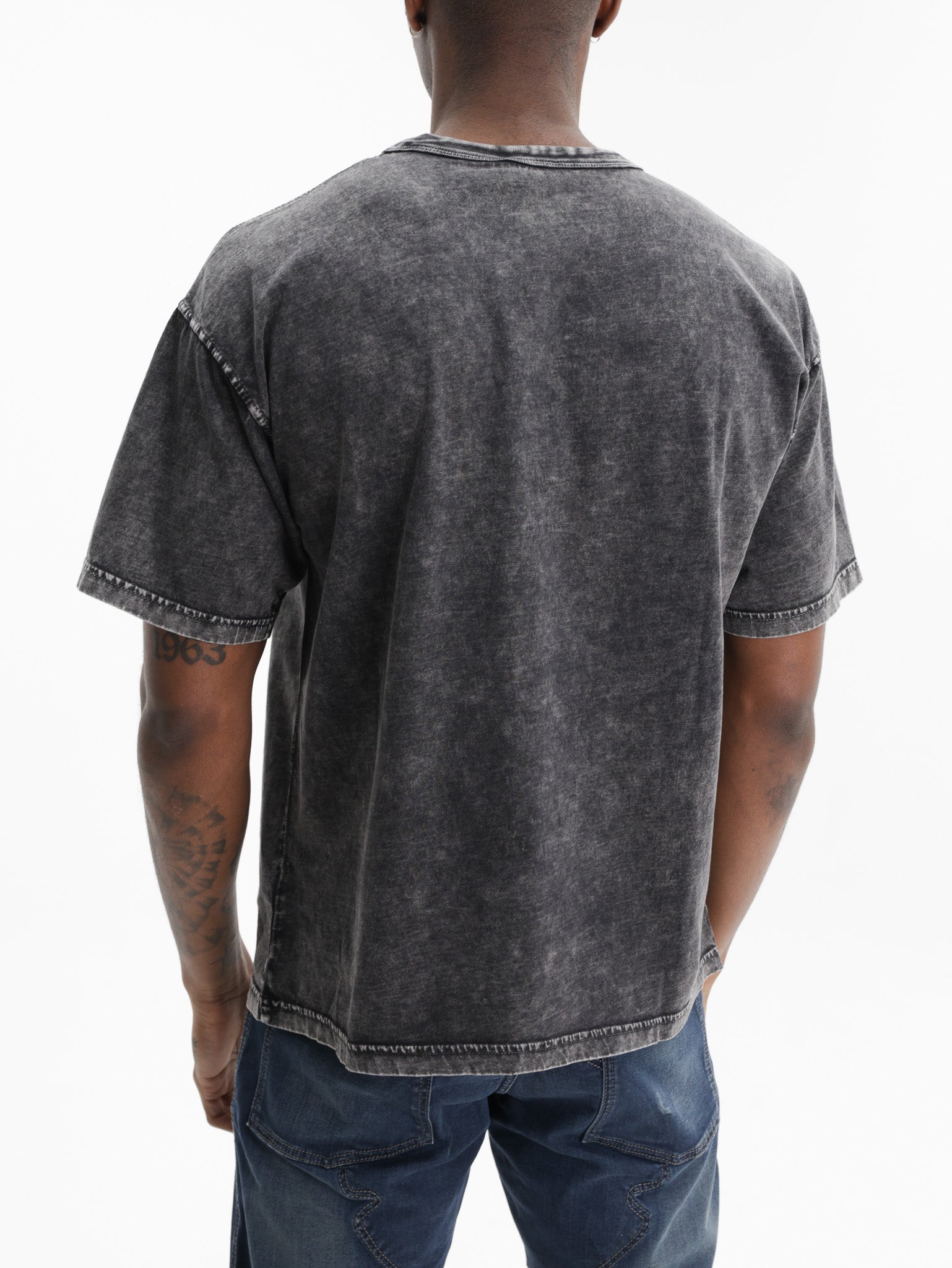 Diesel T-Shirt M-T Boxt-Den Relaxed Black