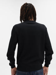 Cutty Sweater Scattered Print Black