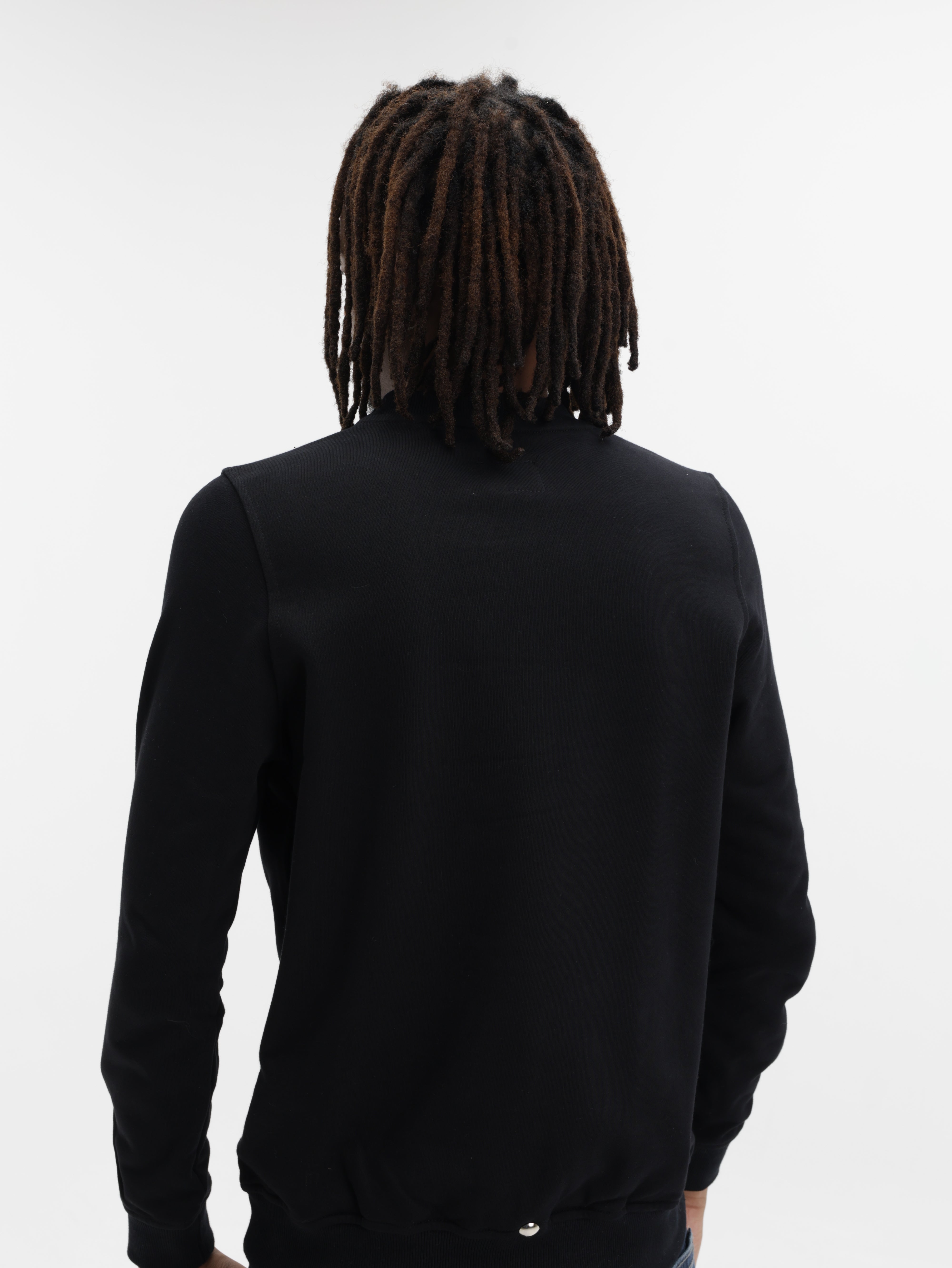 Alpha Sweater Logo Black-White