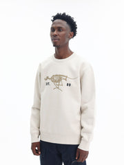 G-Star Sweater Running Dog White