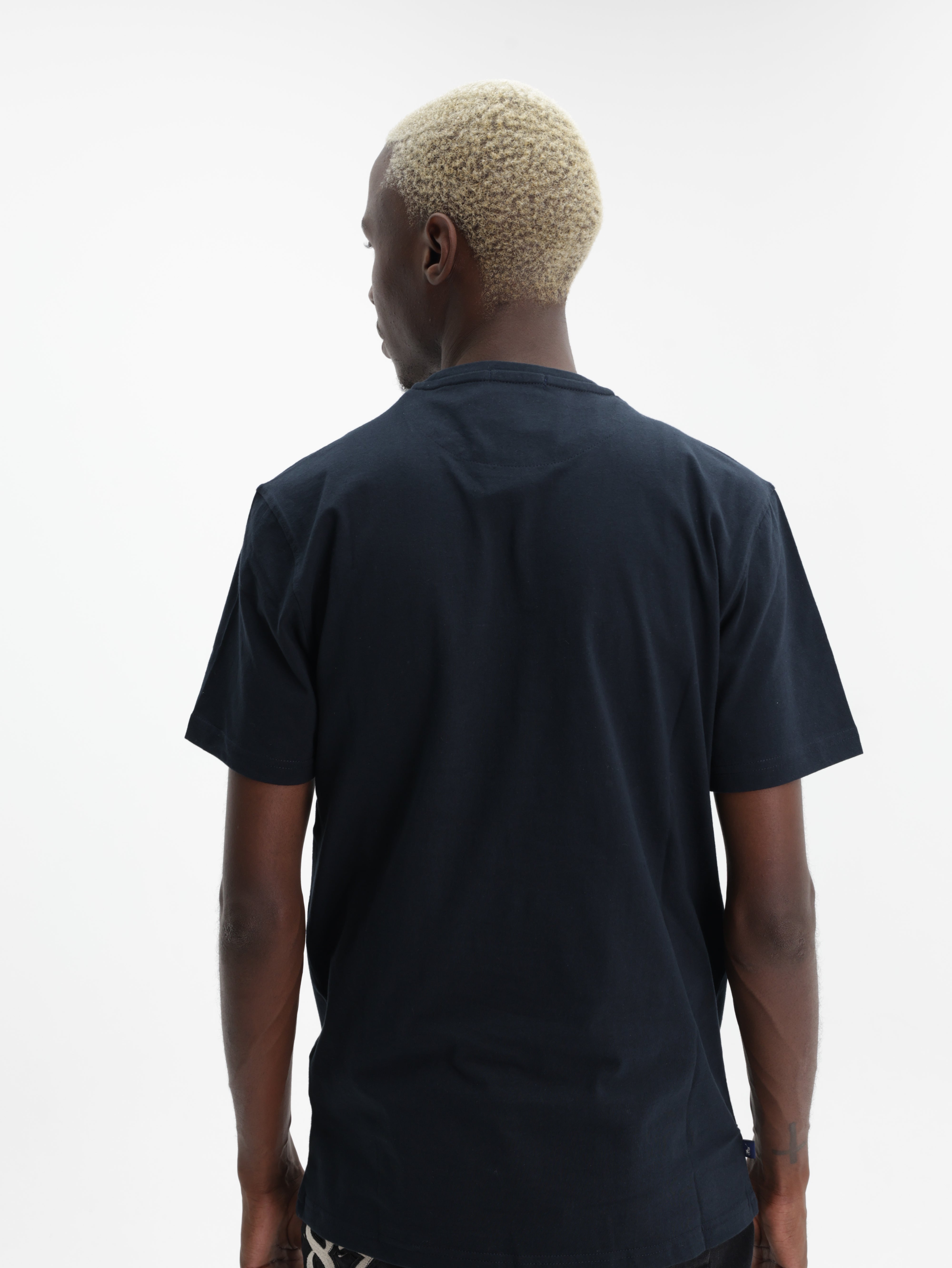 Polo T-Shirt Logo Print Black
