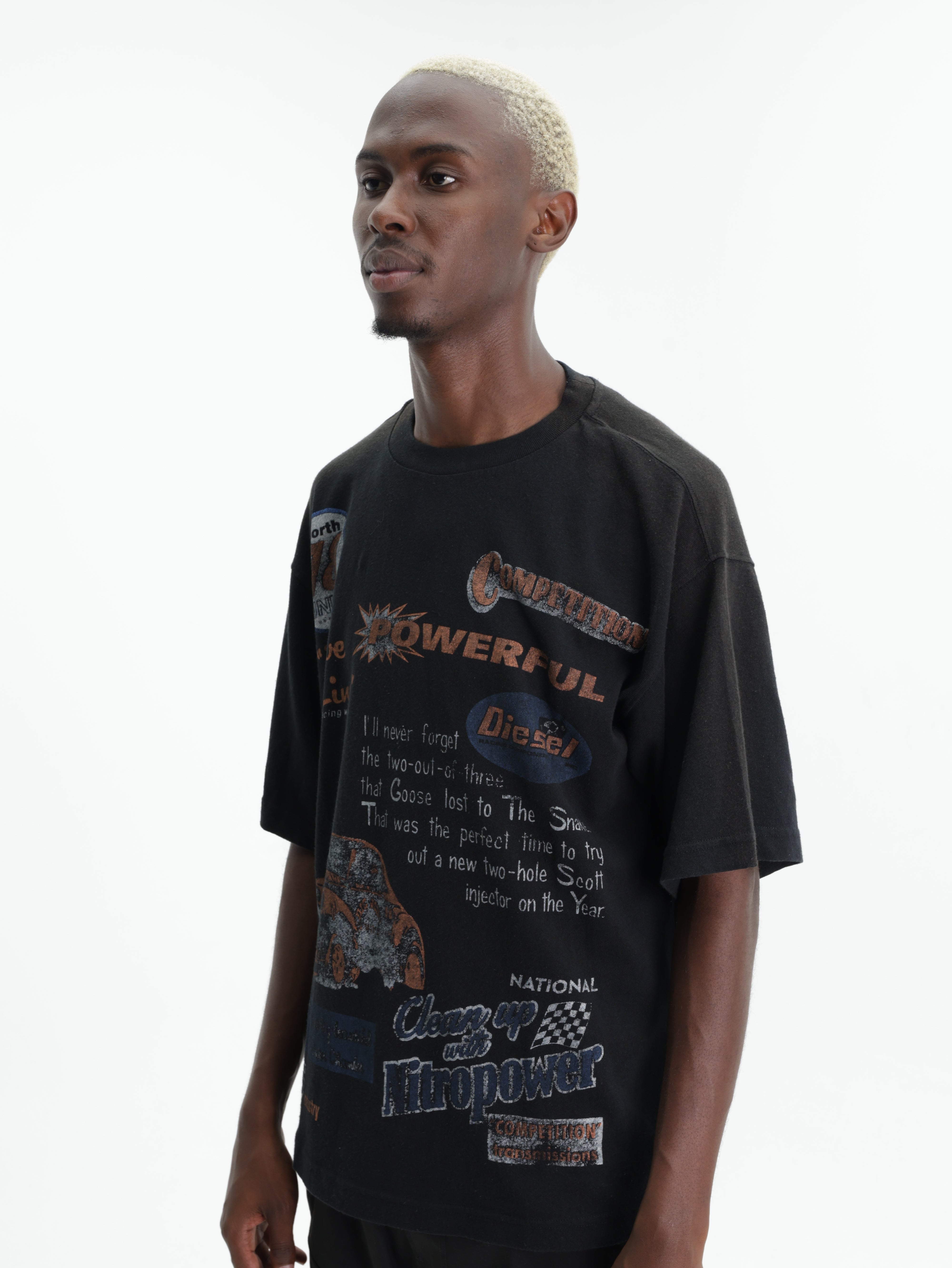 Diesel T-Shirt Tbalm Black