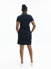 Polo Leah SS Polo Dress Black