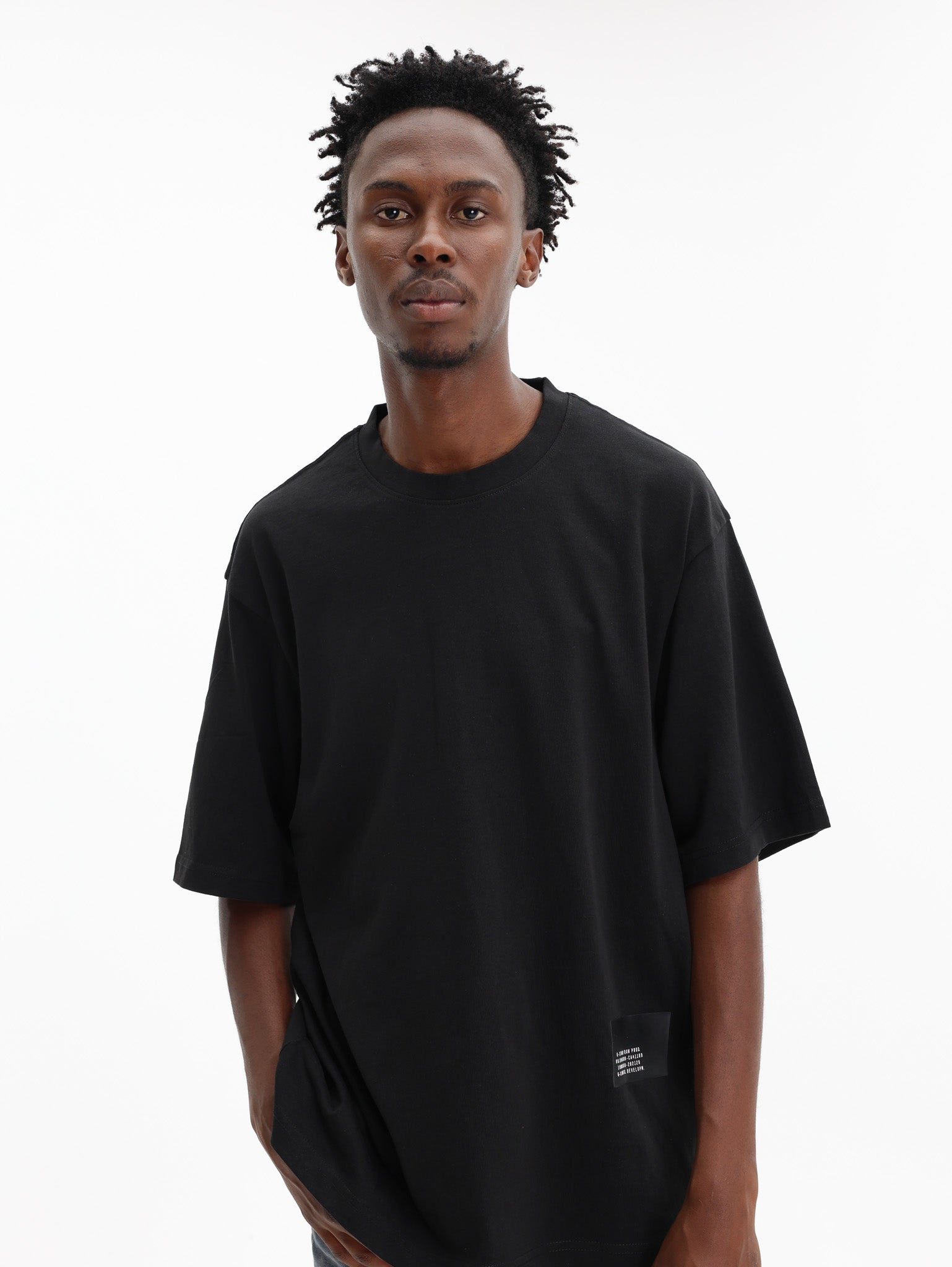 G-Star T-Shirt Badge Boxy Black