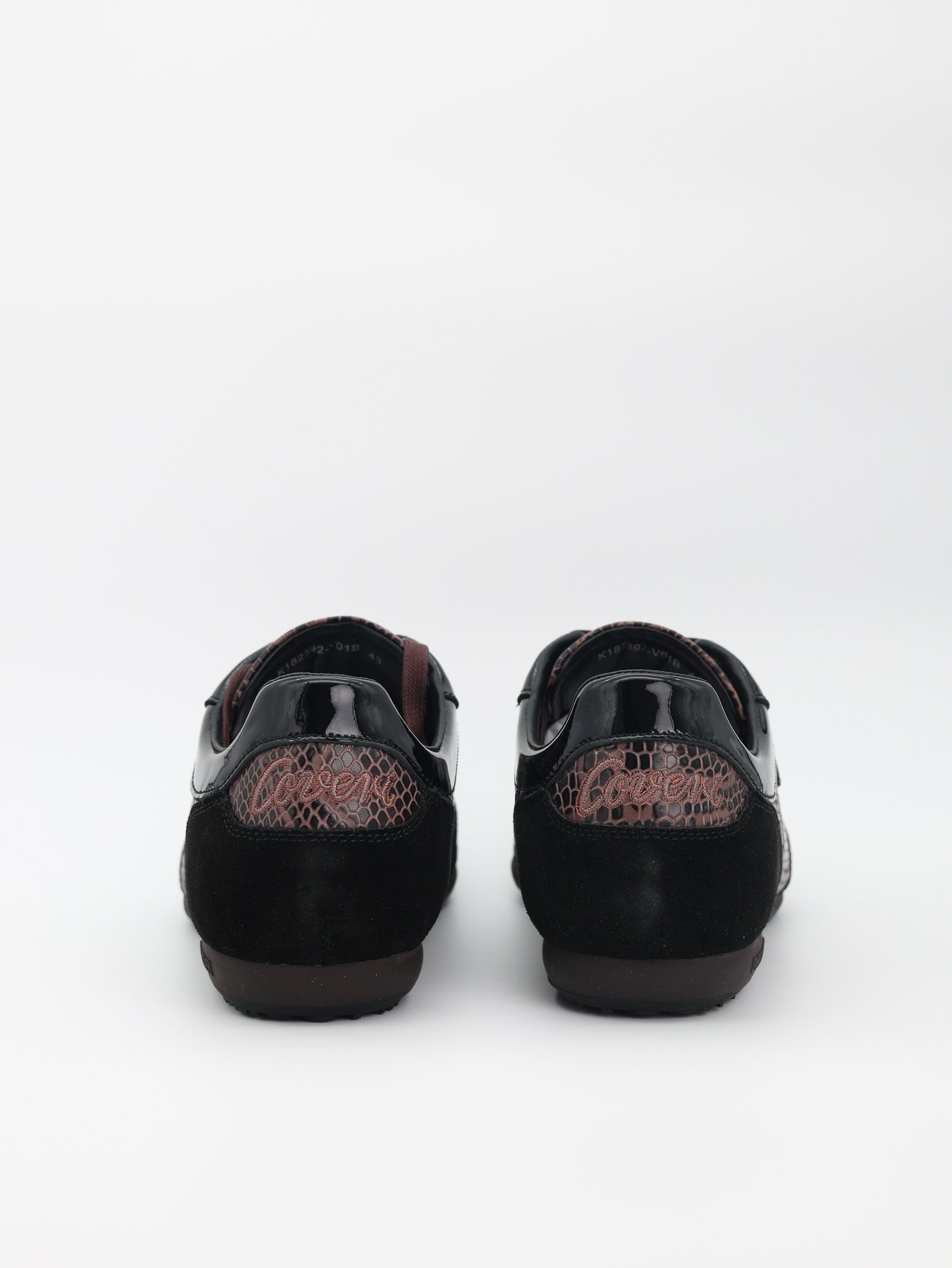 Enrico Coveri Takkies Snake Skin Low Brown