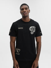 Cutty T-Shirt Tiger Logo Black