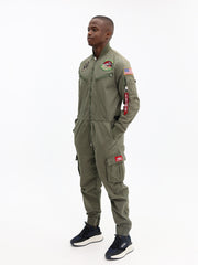 Alpha Flight Suit Cotton Sage