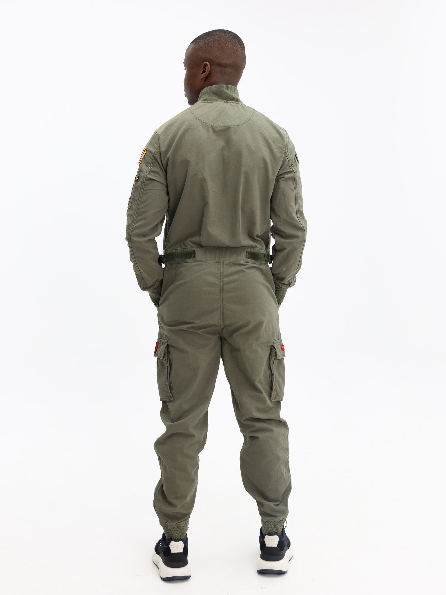 Alpha Flight Suit Cotton Sage