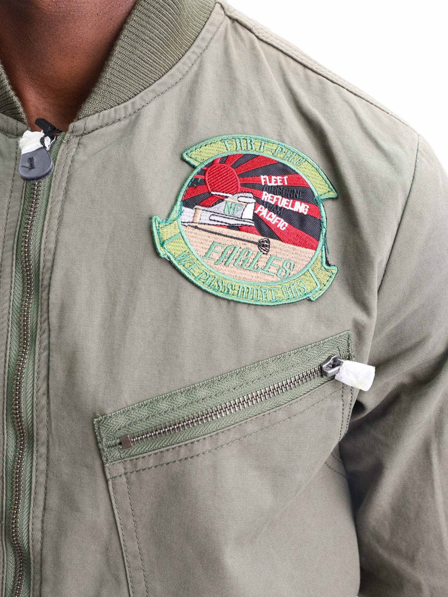 Alpha Flight Suit Cotton Sage