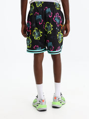 Puma Shorts Hoops X Rick And Morty Allover Print Multi