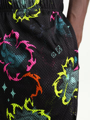 Puma Shorts Hoops X Rick And Morty Allover Print Multi