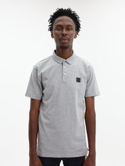 Polo Golfer Active Badge Grey Melange