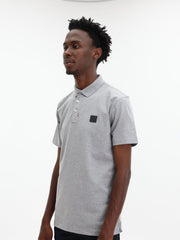 Polo Golfer Active Badge Grey Melange