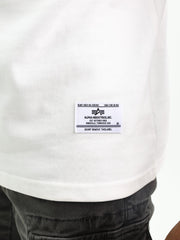 Alpha Industries T-Shirt Ai Multi Back Print Off-White