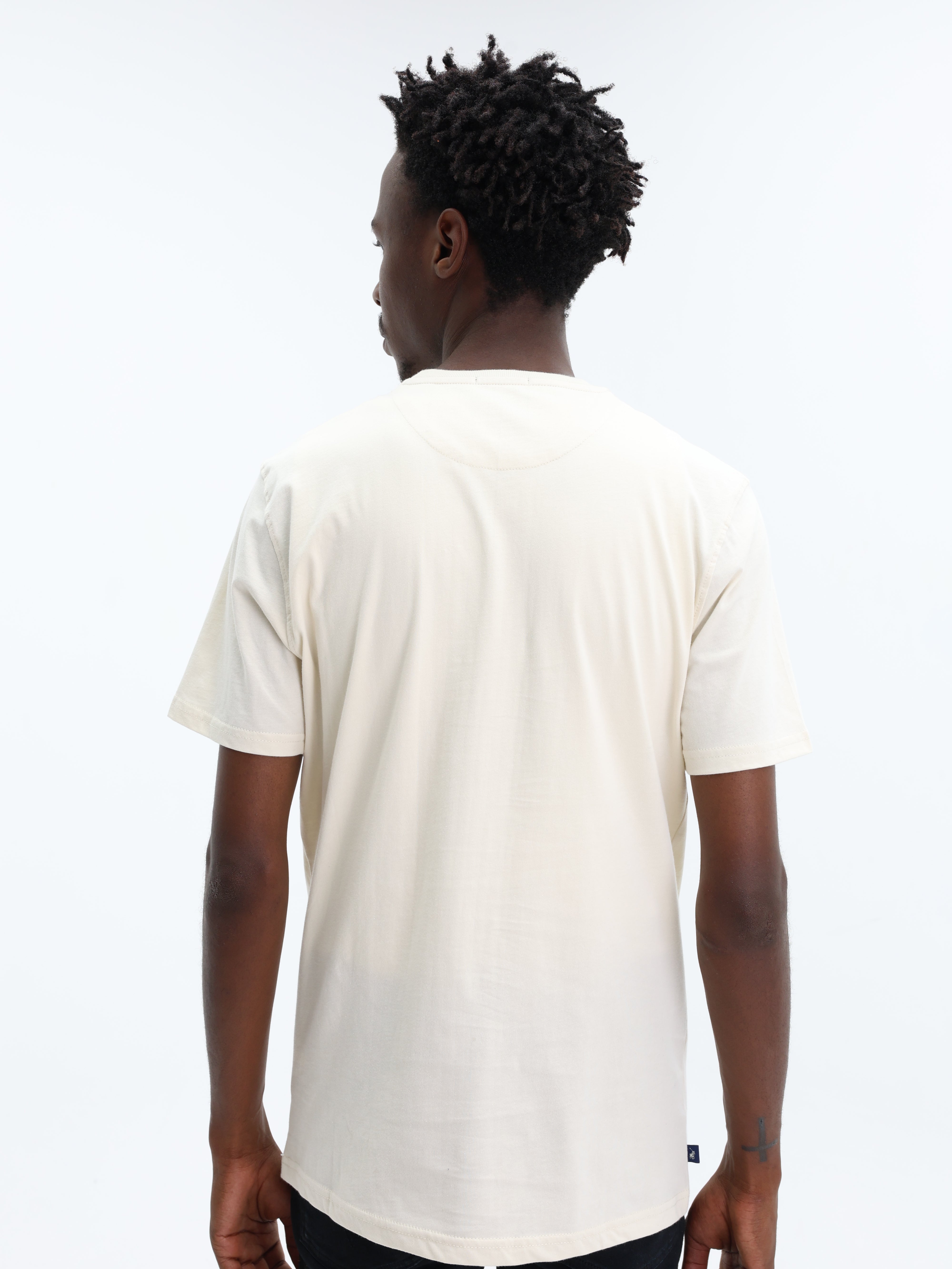 Polo T-Shirt Printed Graphic Off White