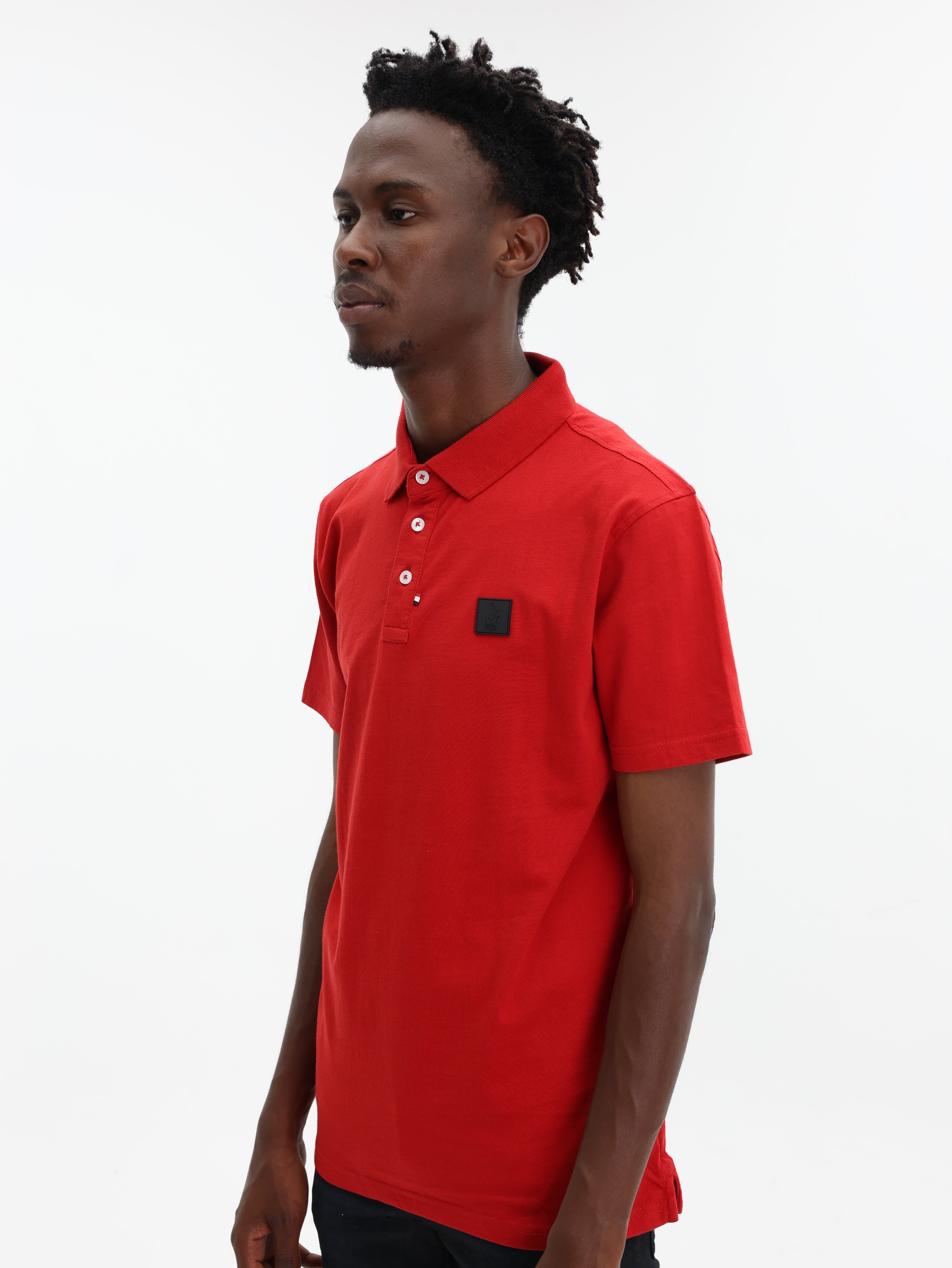 Polo Golfer Active Badge Red