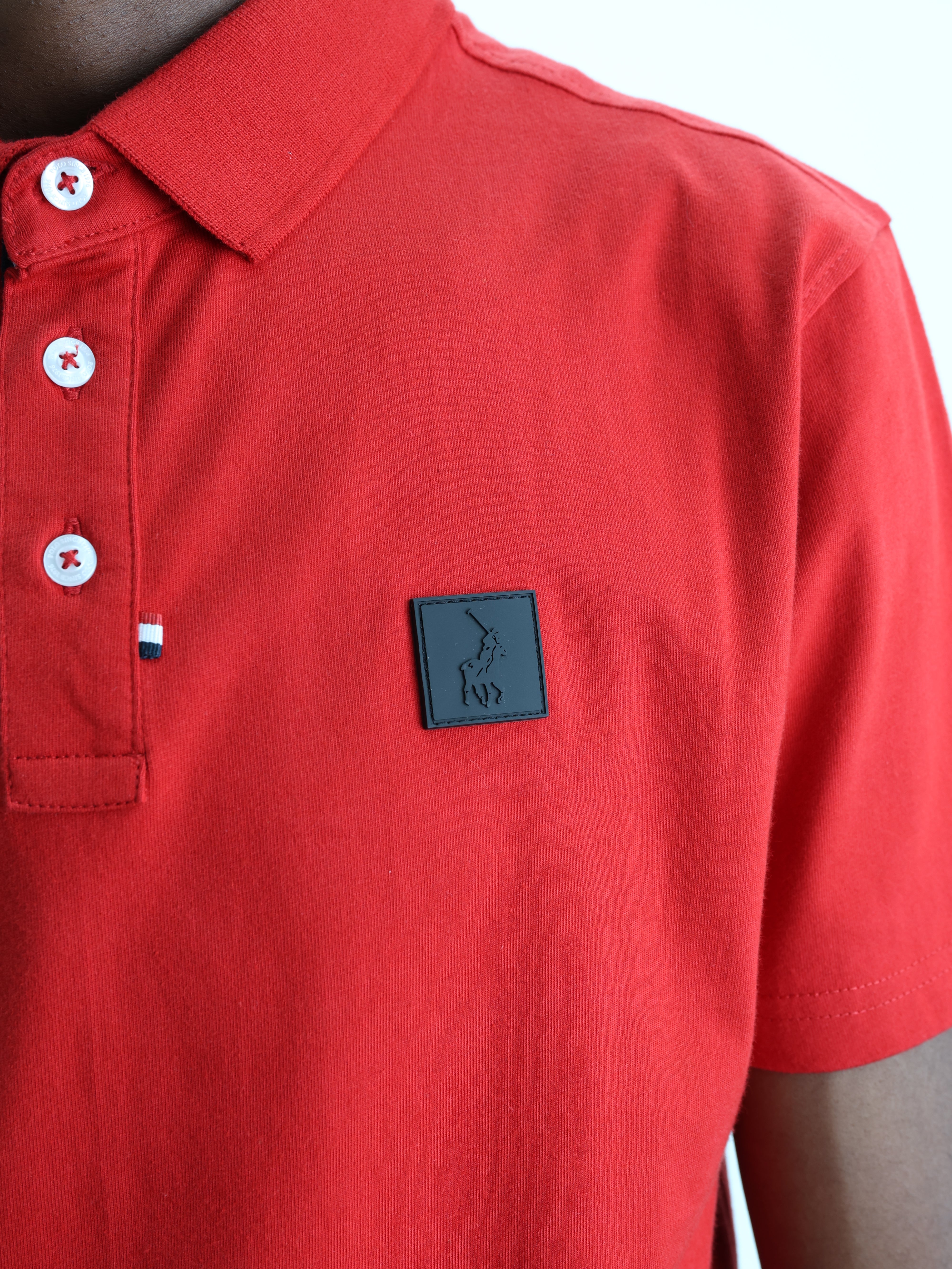 Polo Golfer Active Badge Red
