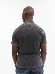 Diesel Golfer Top Stitch Washed Black
