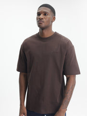 Fade T-Shirt Atelier Boxy Chocolate-Brown