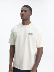 Fade T-Shirt Signature Boxy A Off-White