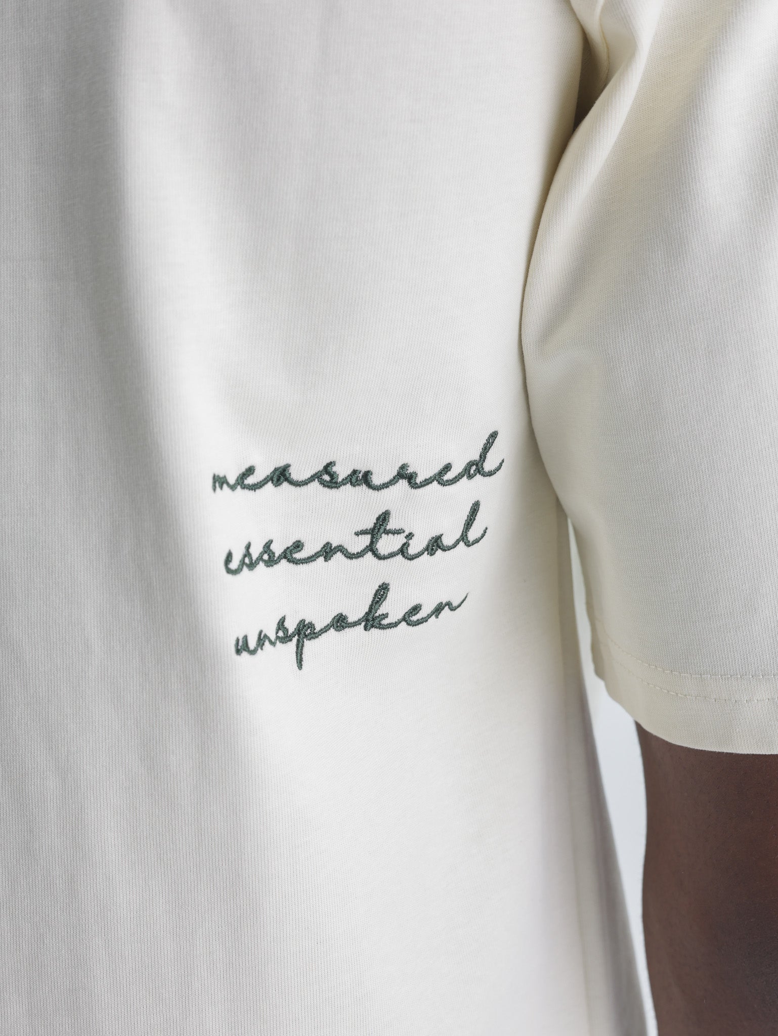Fade T-Shirt Signature Boxy A Off-White