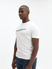 Diesel T-Shirt T-Diegor Logo White