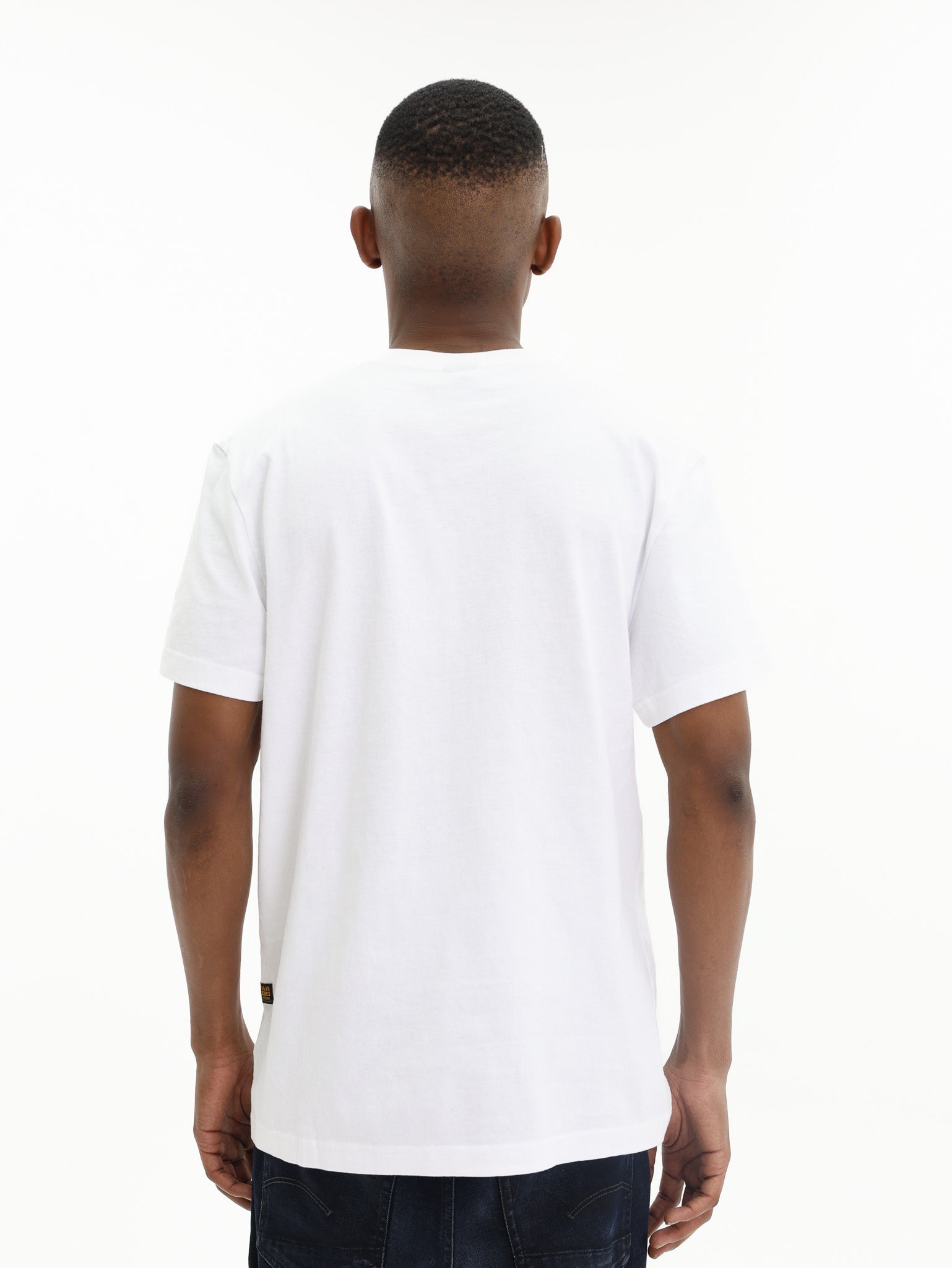 G-Star T-Shirt Spray Logo White