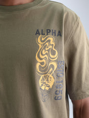 Alpha T-Shirt Global Sage