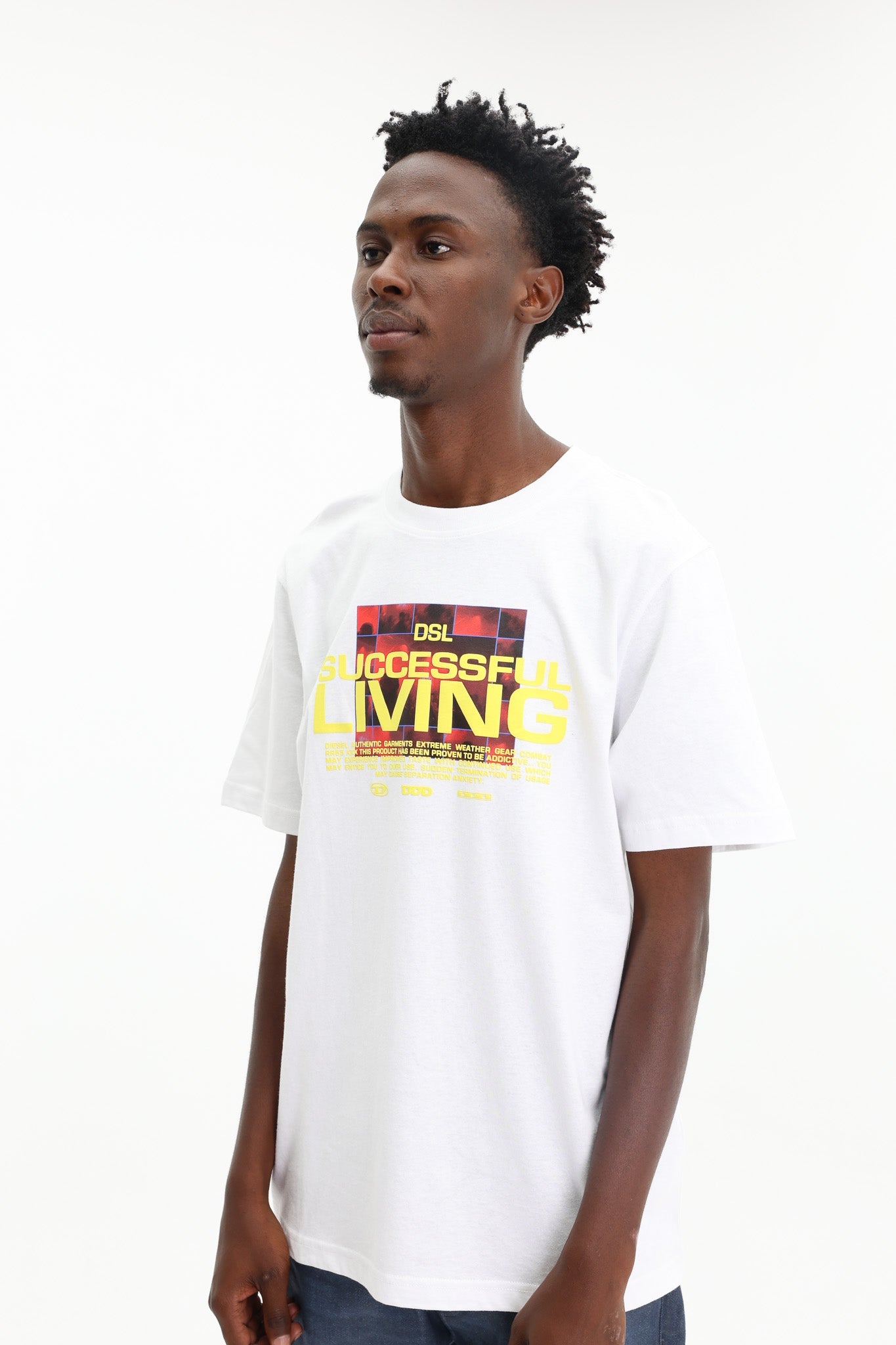 Diesel T-Shirt T-Just-N5 White