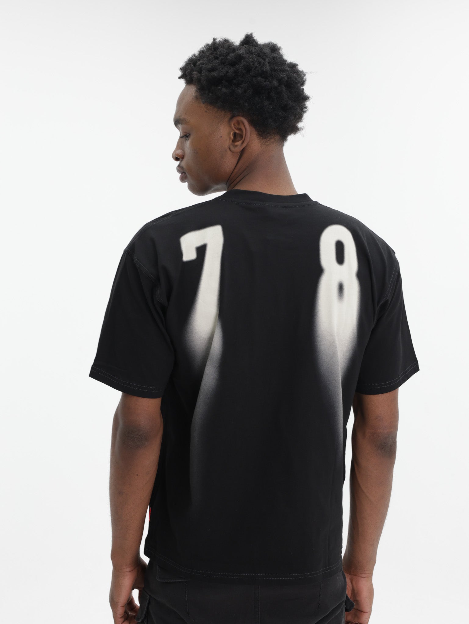 Diesel T-Shirt Boxt-V2 Relaxed Black