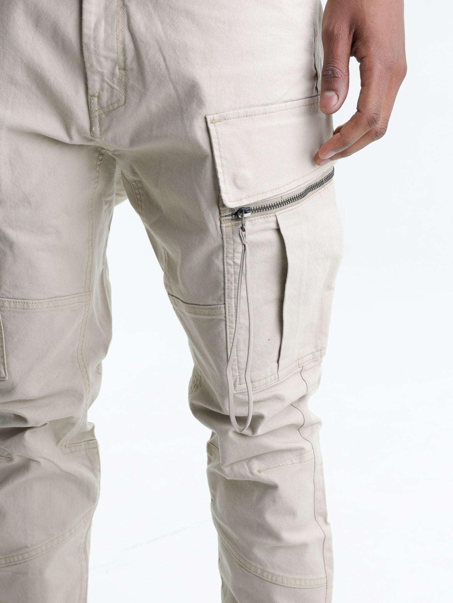 G-Star Cargo Pants Rovic Zip 3D Regular Tapered White Bait