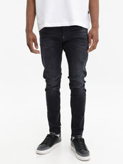 G-Star Jeans Revend Skinny Medium Aged Faded Black