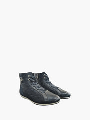 Enrico Coveri Boot High Top Snake Skin
