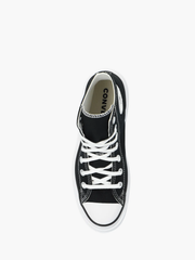 Converse Ladies Sneaker Lugged Heel Platform Black-White
