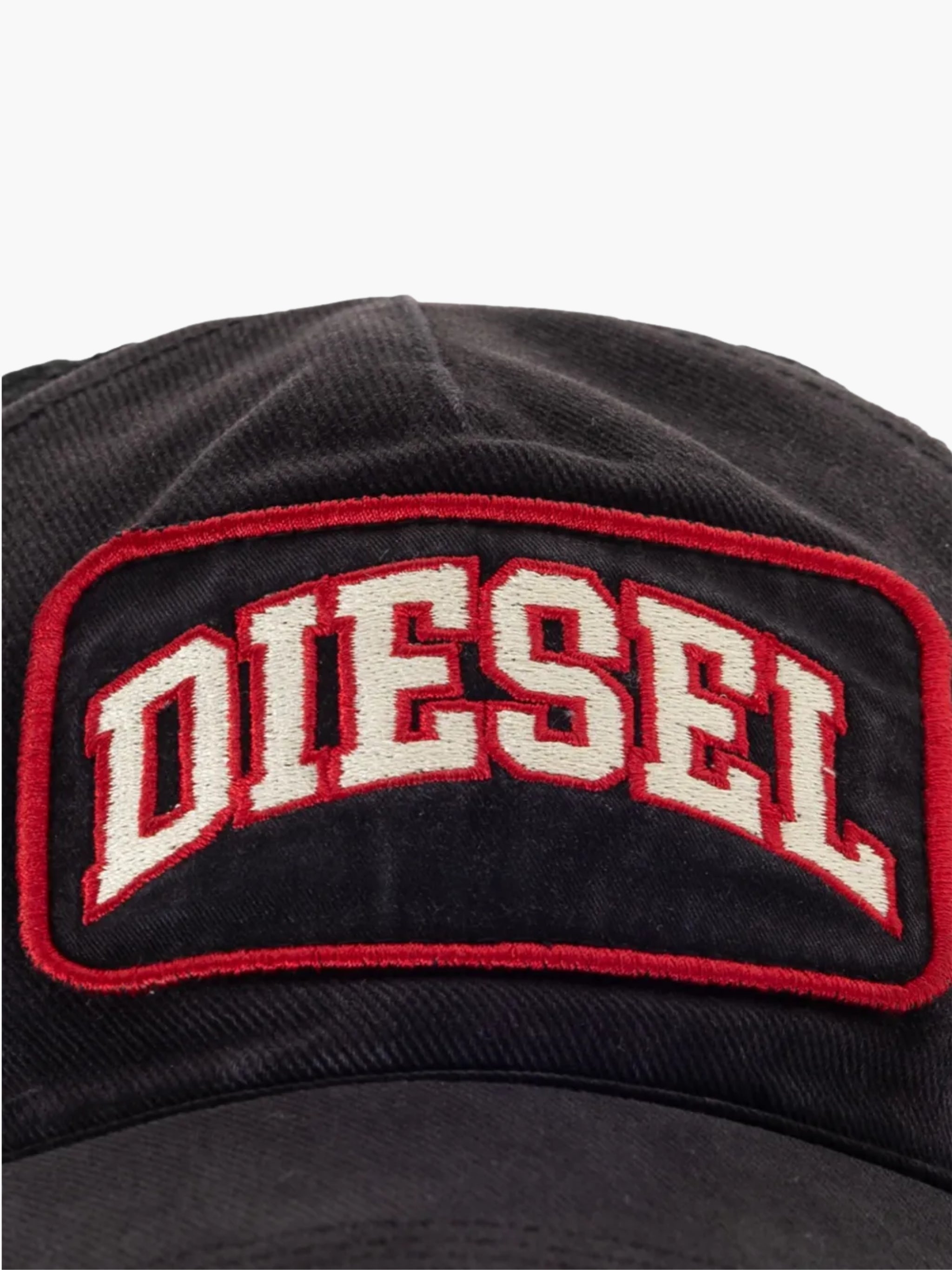 Diesel Cap M-C Meshy Logo Black-Red
