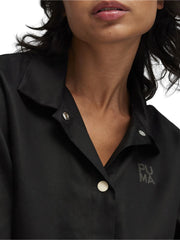 Puma Ladies Shirt Infuse Woven Black