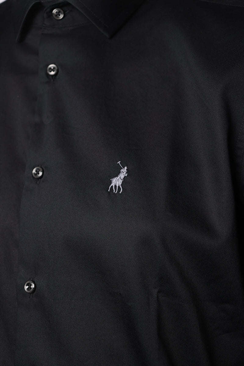 Polo Shirt Classic Custom Fit Greig Black