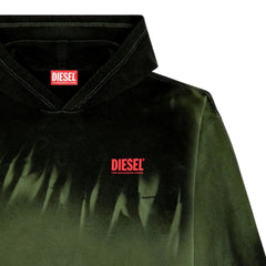 Diesel Sweater S-Box Hoodie Black-Green
