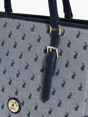 Polo Bag Tote Medium Market Navy