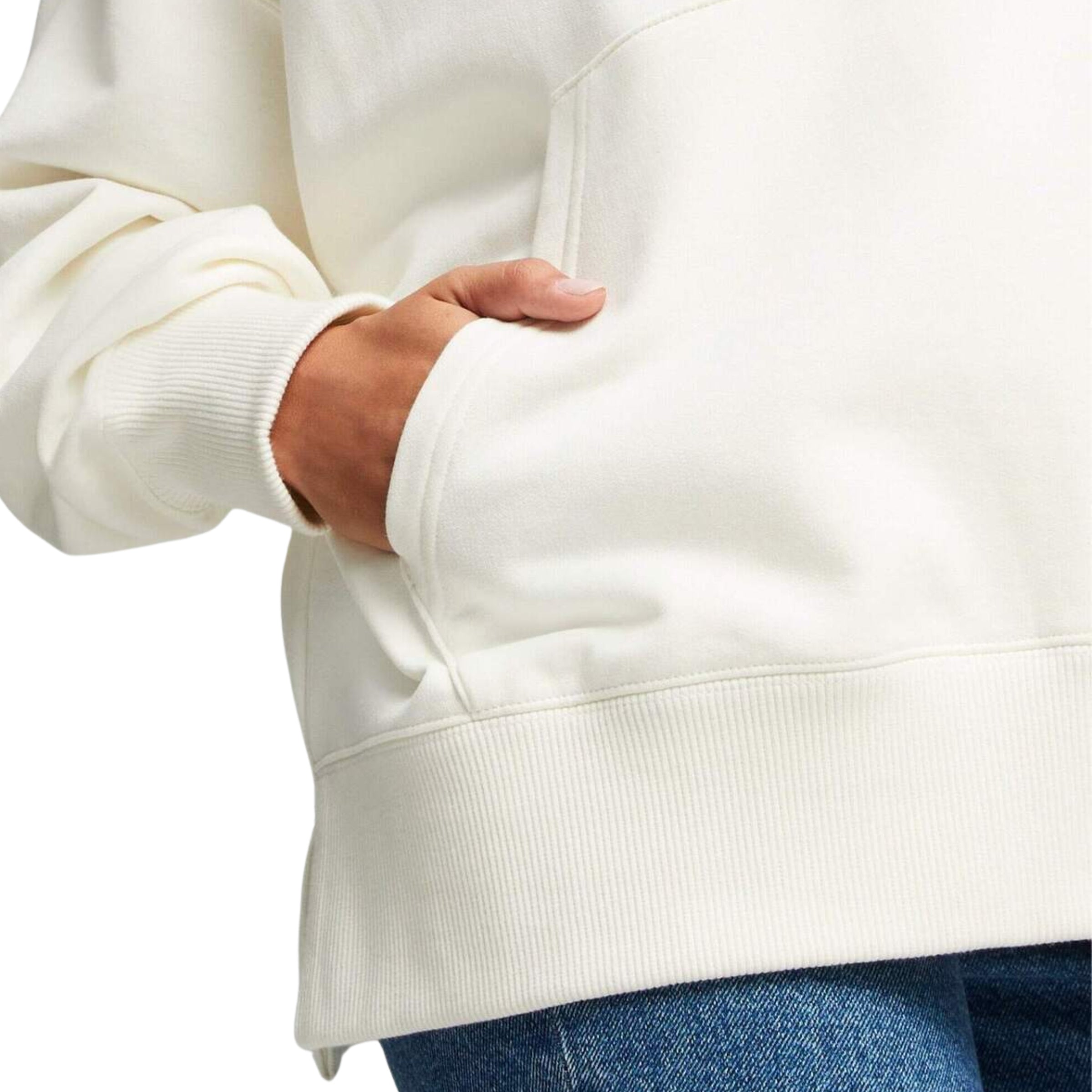 Puma Lds Sweater Swarovski Crystals Hoodie White